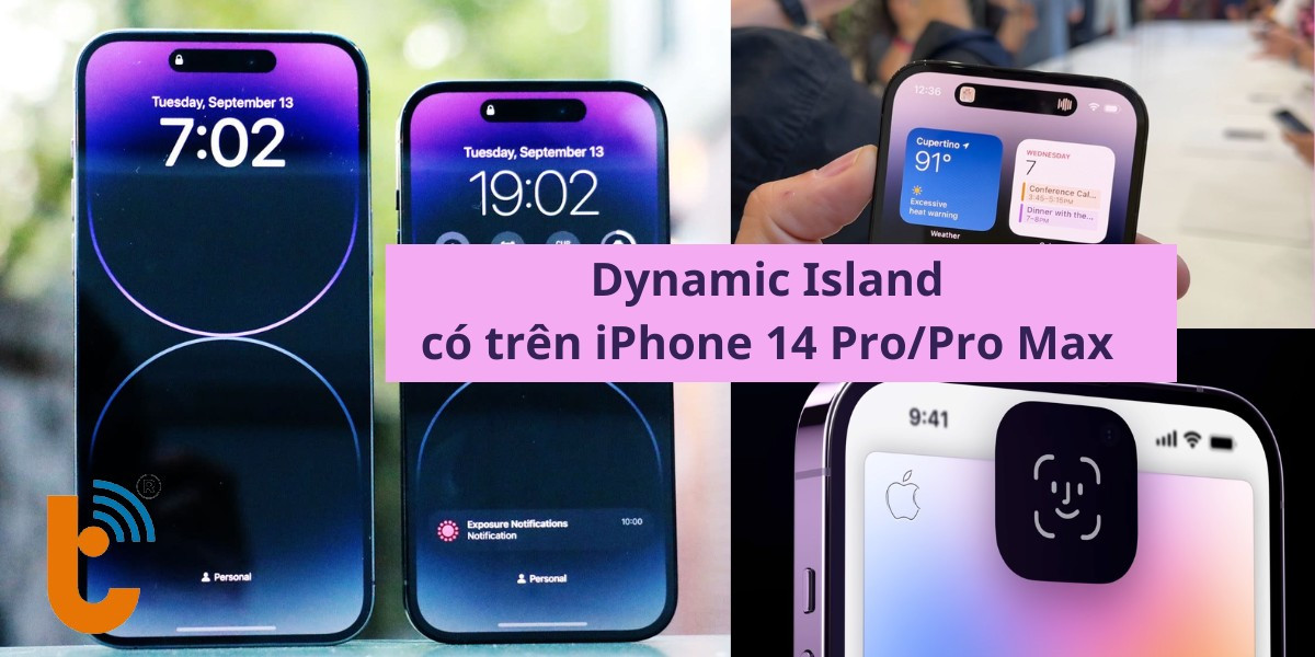 Dynamic Island có trên iPhone 14 Pro/Pro Max