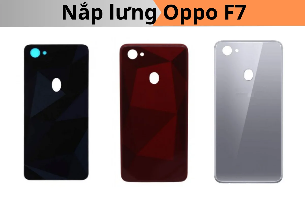 Nắp lưng Oppo F7