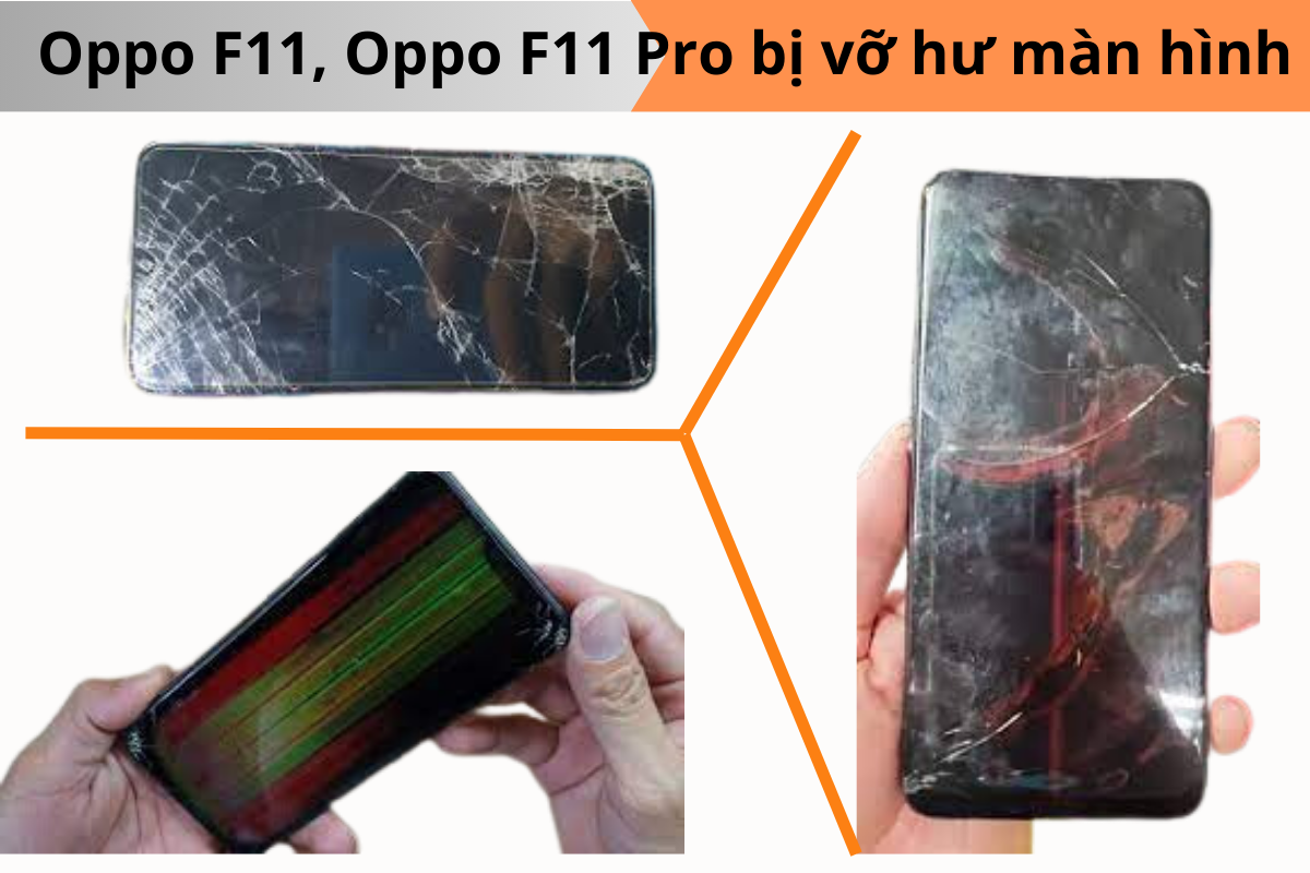 Oppo F11, Oppo F11 Pro bị hư
