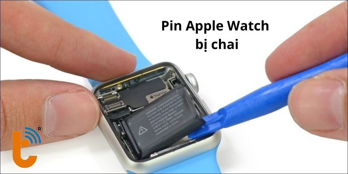 Pin Apple Watch bị chai
