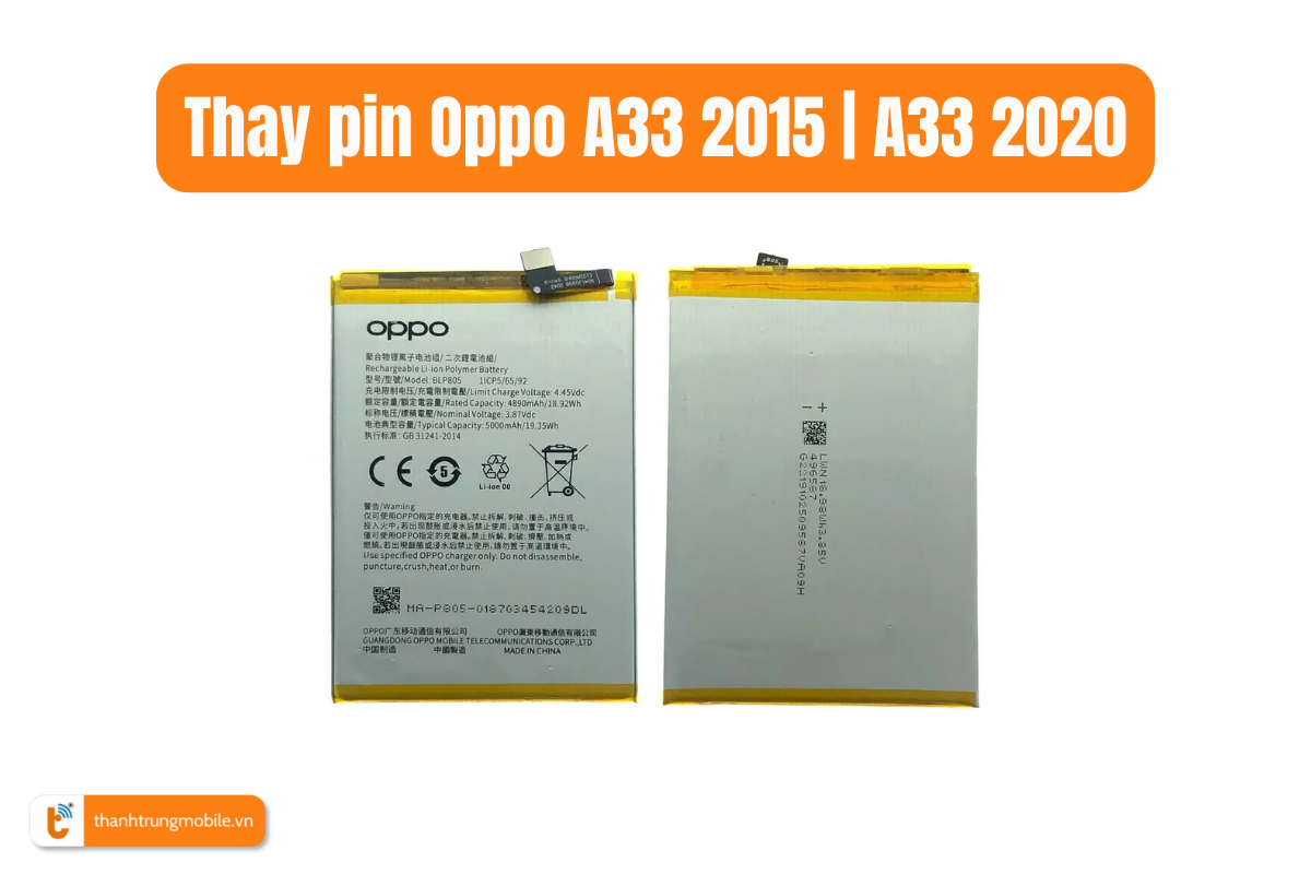 Pin Oppo A33 2020