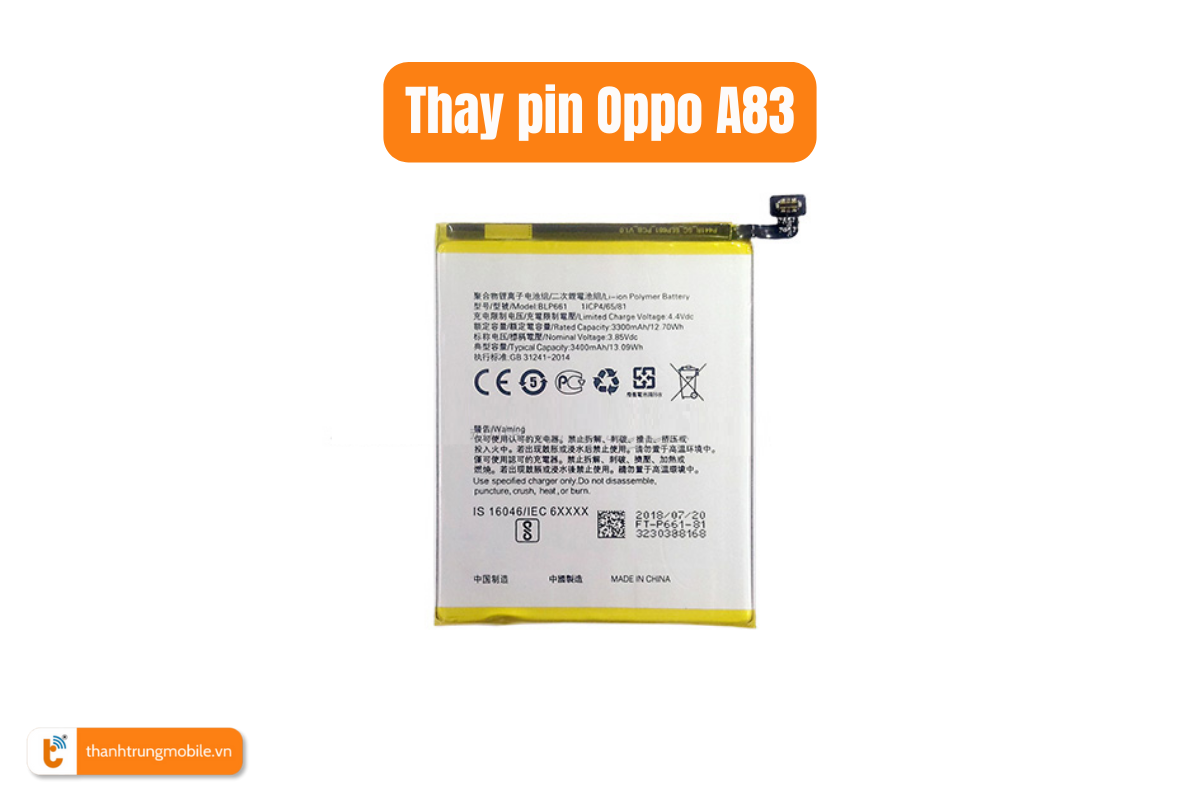 Pin Oppo A83