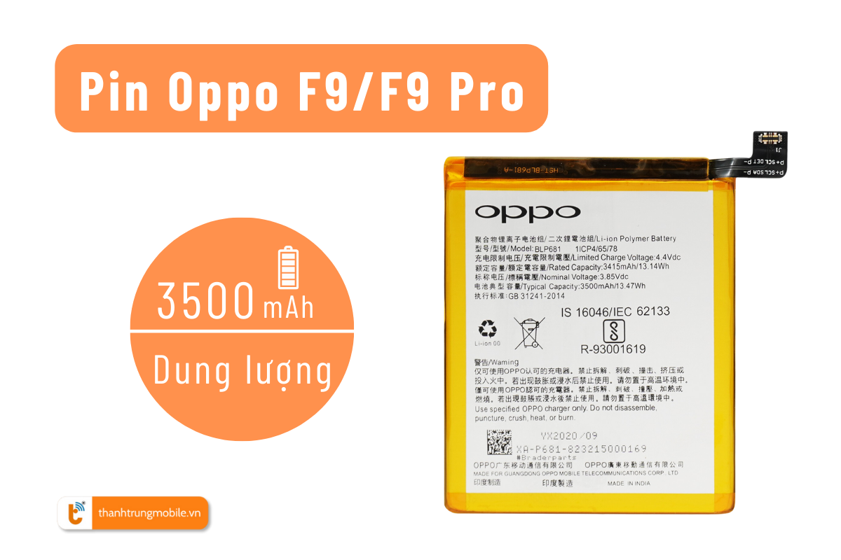 Pin Oppo F9 Pro | Oppo F9