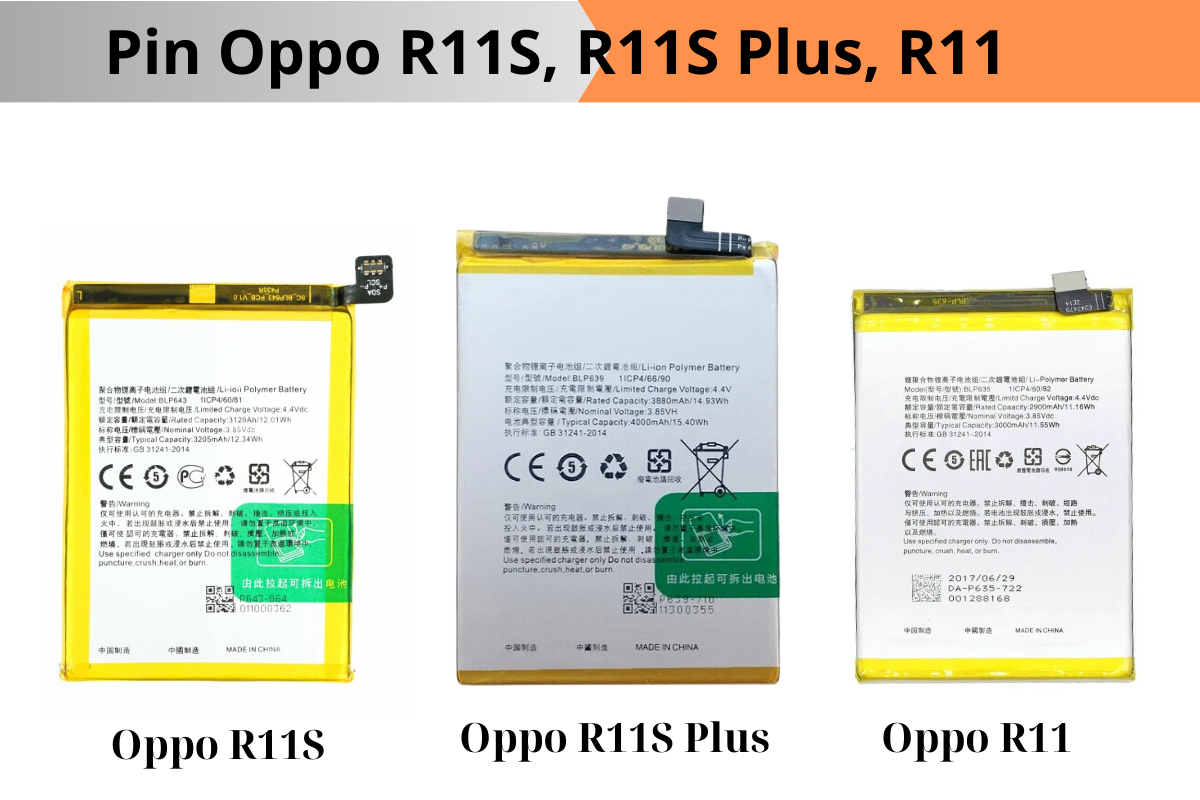 Pin Oppo R11S, R11S Plus, R11