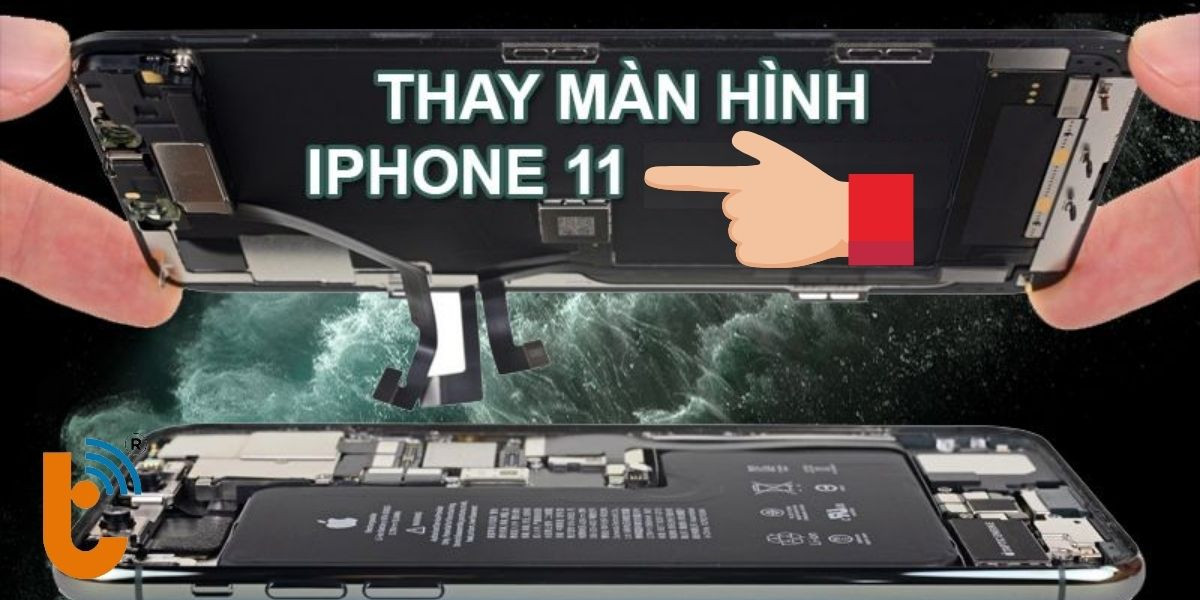 Thay màn hình iPhone 11