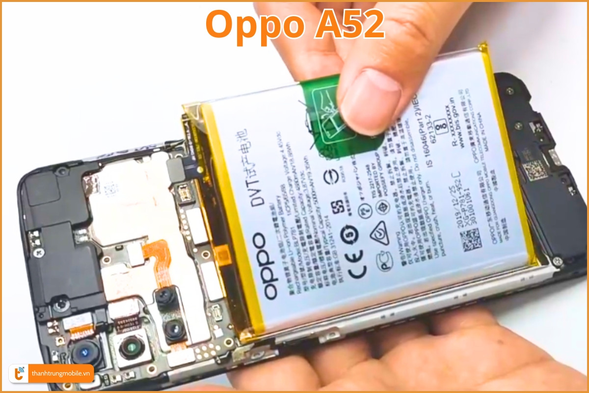 Thay pin Oppo A52 chính hãng - Thành Trung Mobile