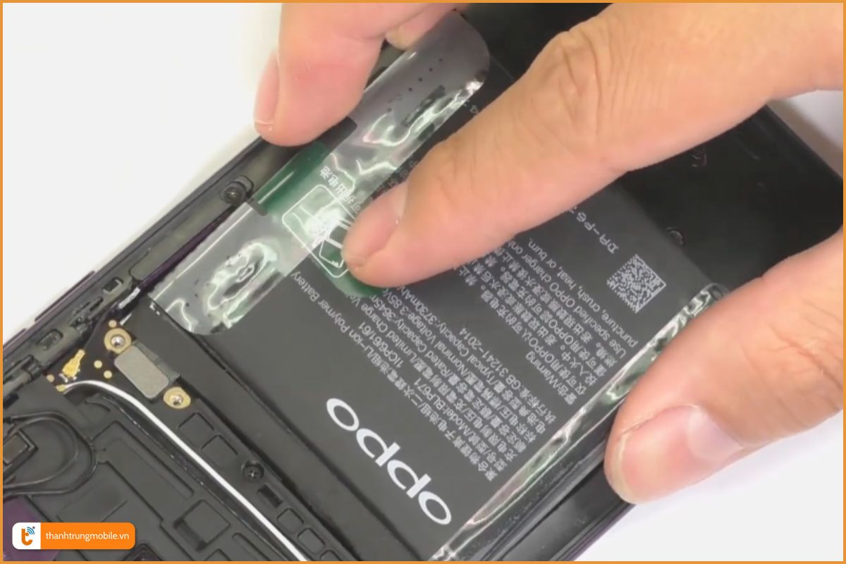 Thay pin Oppo Find X chính hãng - Thành Trung Mobile