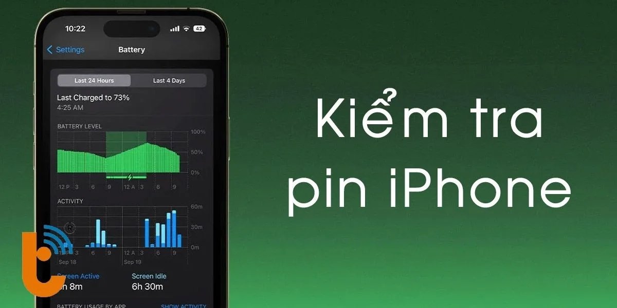 Kiểm tra tuổi thọ pin iPhone