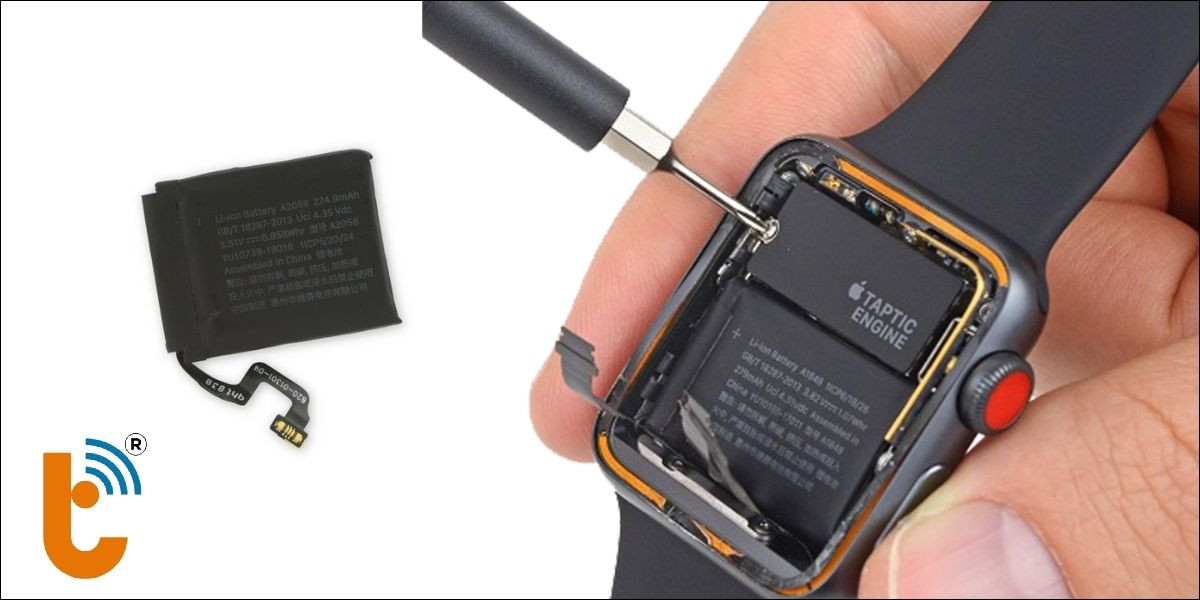 Apple Watch 4 được trang bị pin lithium-ion 