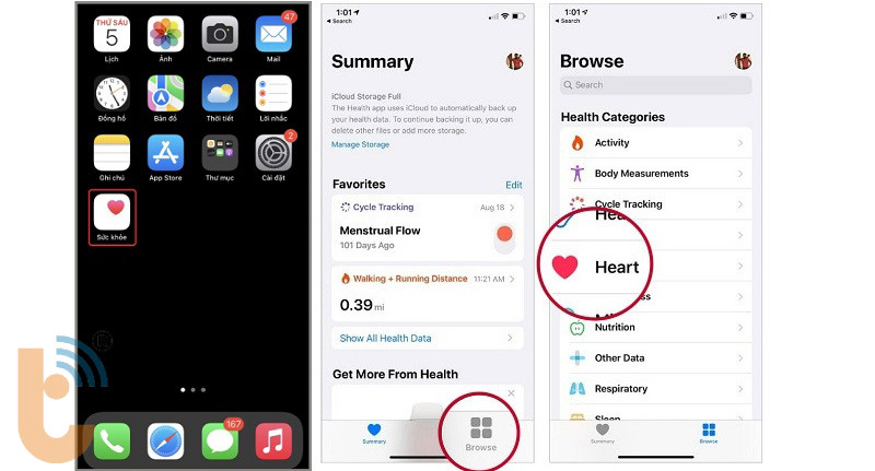 Các bước tắt tính năng đo nhịp tim trên Apple Watch thông qua iphone