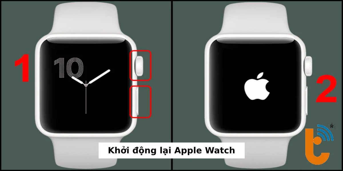 Khởi động lại Apple Watch