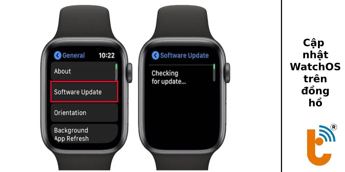 Cập nhật watchOS trên đồng hồ Apple Watch