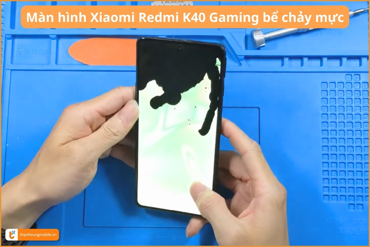 Dấu hiệu màn hình Xiaomi Redmi K40 Gaming Edition cần thay mới