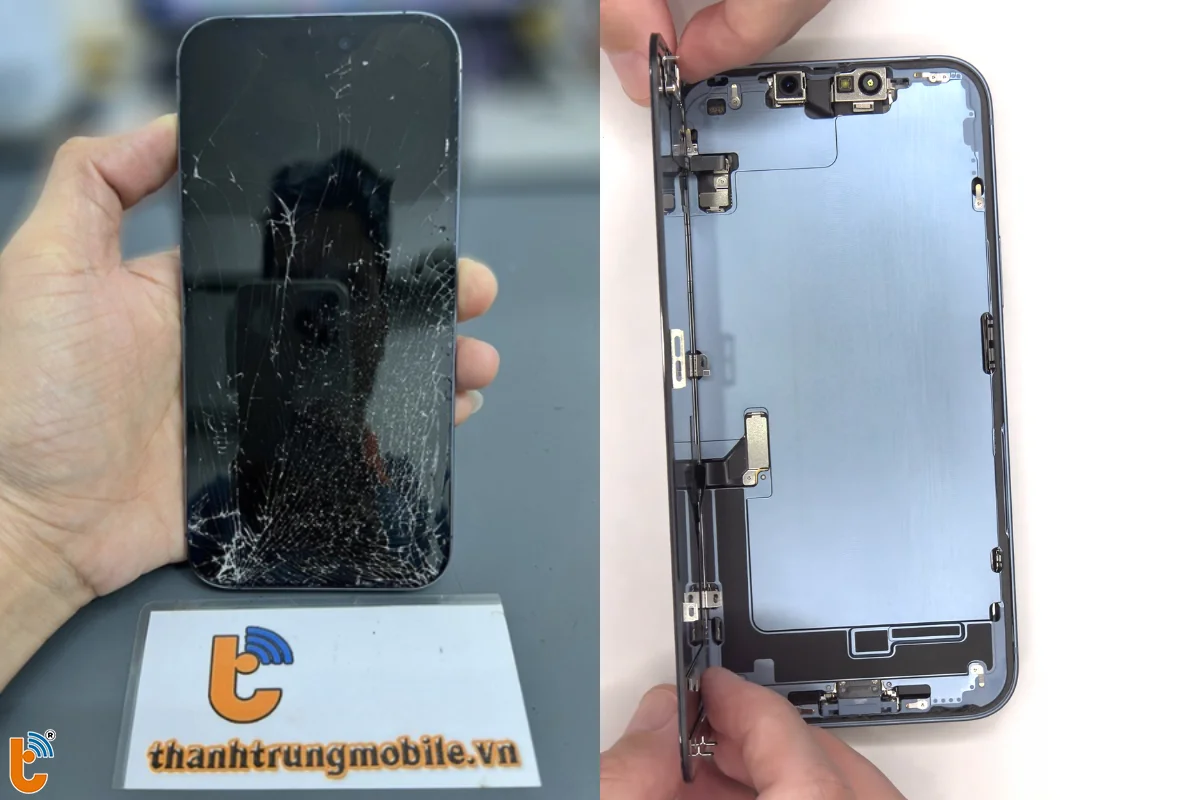 Dịch vụ ép kính iPhone chuyên nghiệp Thành Trung Mobile