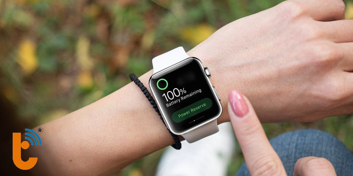 Tính năng hiển thị phần trăm pin trên Apple Watch