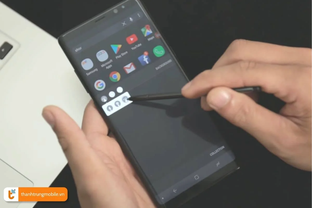 huong dan su dung but s pen samsung note 8