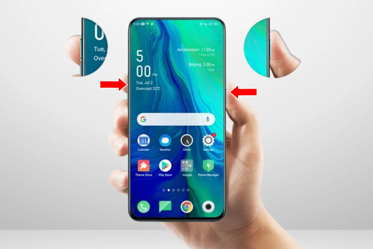 Khởi động lại oppo