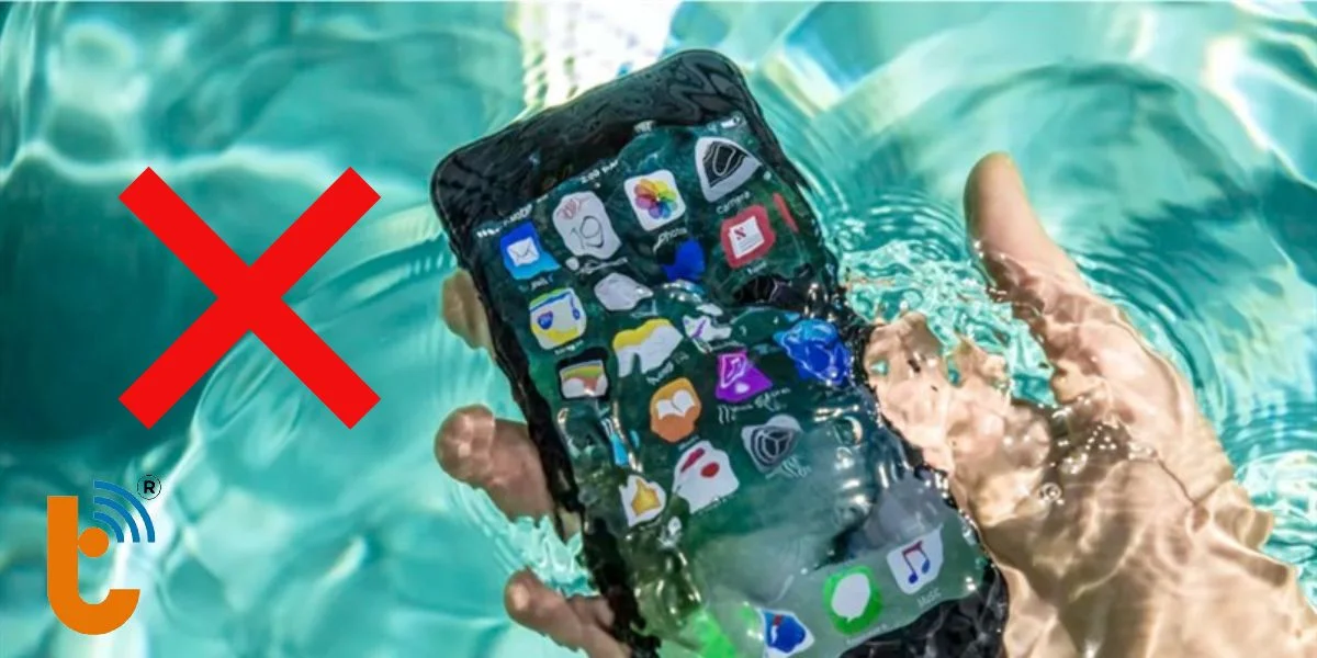 Không để iPhone X tiếp xúc với nước