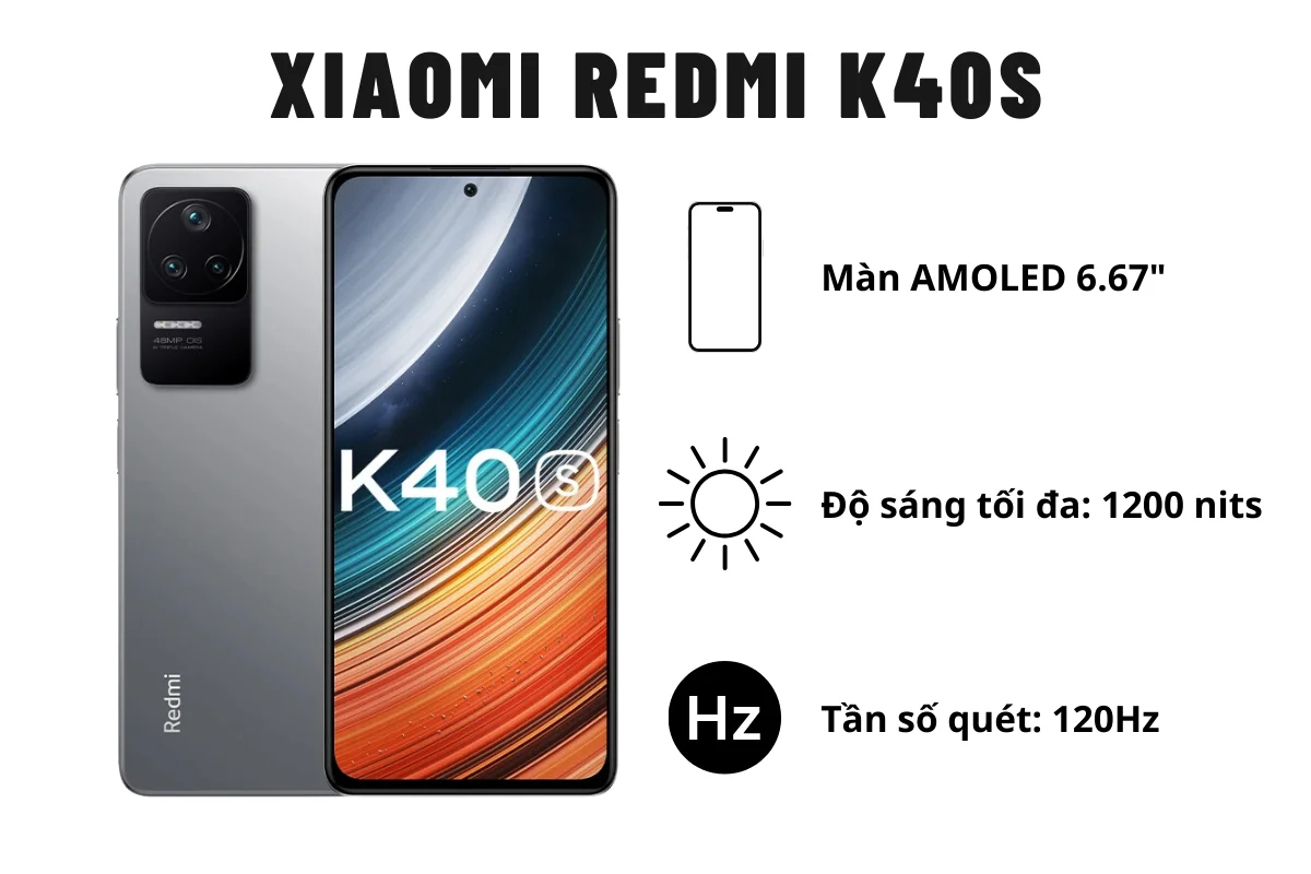 Xiaoimi Redmi K40S