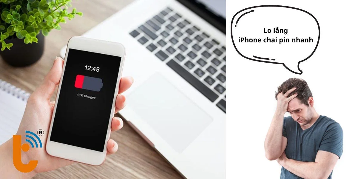 Người dùng lo lắng vấn đề chai pin trên iPhone