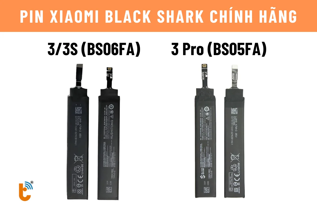 pin black shark 3s