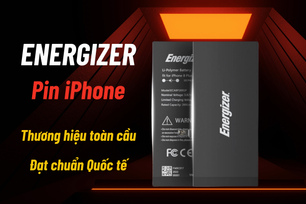 Pin Energizer iPhone - Thương hiệu pin hàng đầu cho iPhone