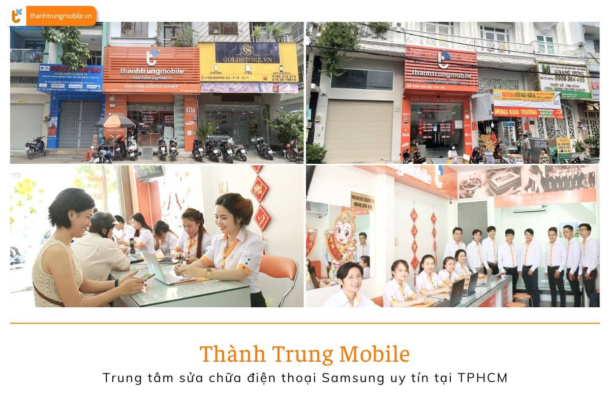 thành trung mobile địa chỉ thay pin samsung S20 Fe uy tín tại TPHCM
