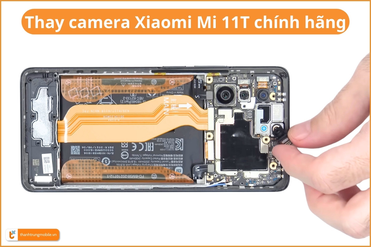 Thay camera Xiaomi Mi 11T chính hãng giá rẻ