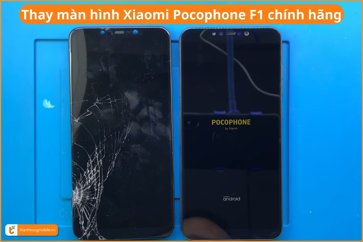 Thay màn hình Xiaomi Poco F1 chính hãng