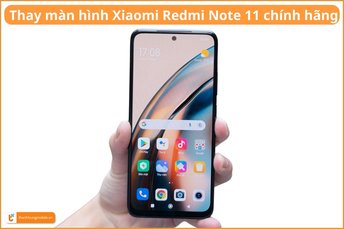 Thay màn hình Xiaomi Redmi Note 11 chính hãng