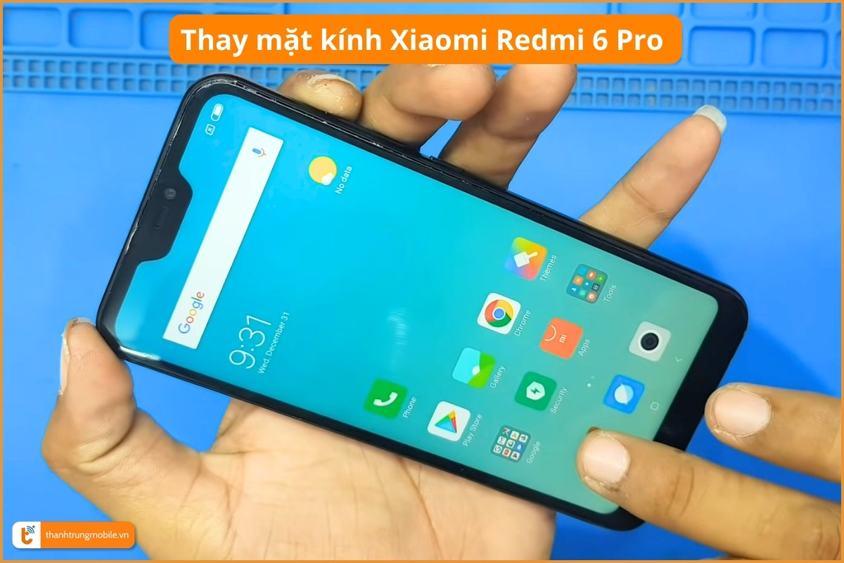 Thay mặt kính Xiaomi Redmi 6 Pro Chất lượng cao - Giá rẻ