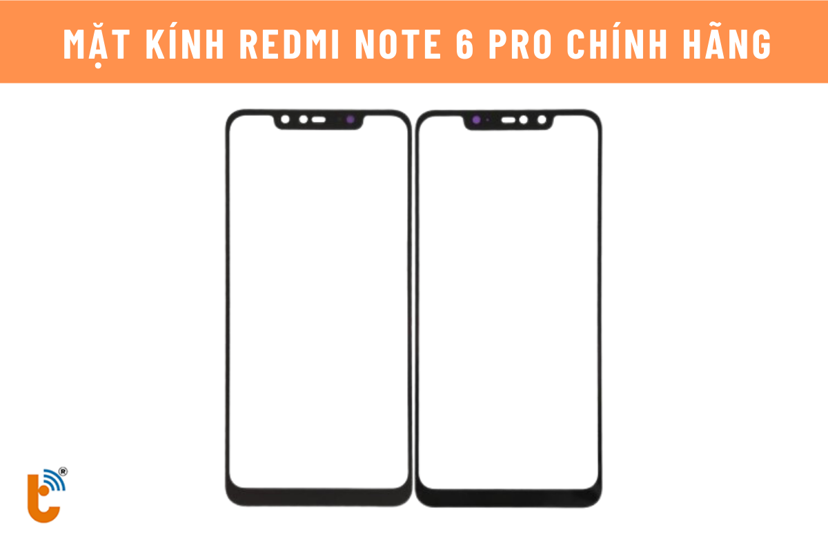 thay mặt kính Xiaomi Redmi Note 6 