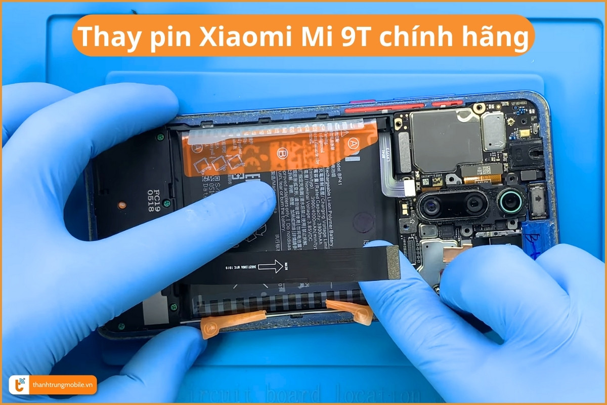 Thay pin Xiaomi Mi 9T chính hãng