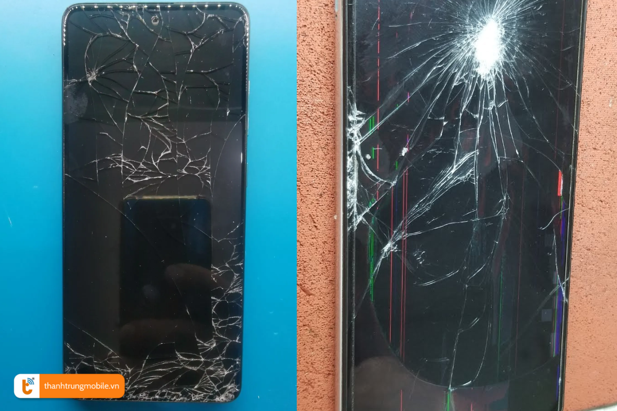 Tình trạng nứt bể nặng nề ở Xiaomi Redmi 8, phải thay mới màn hình