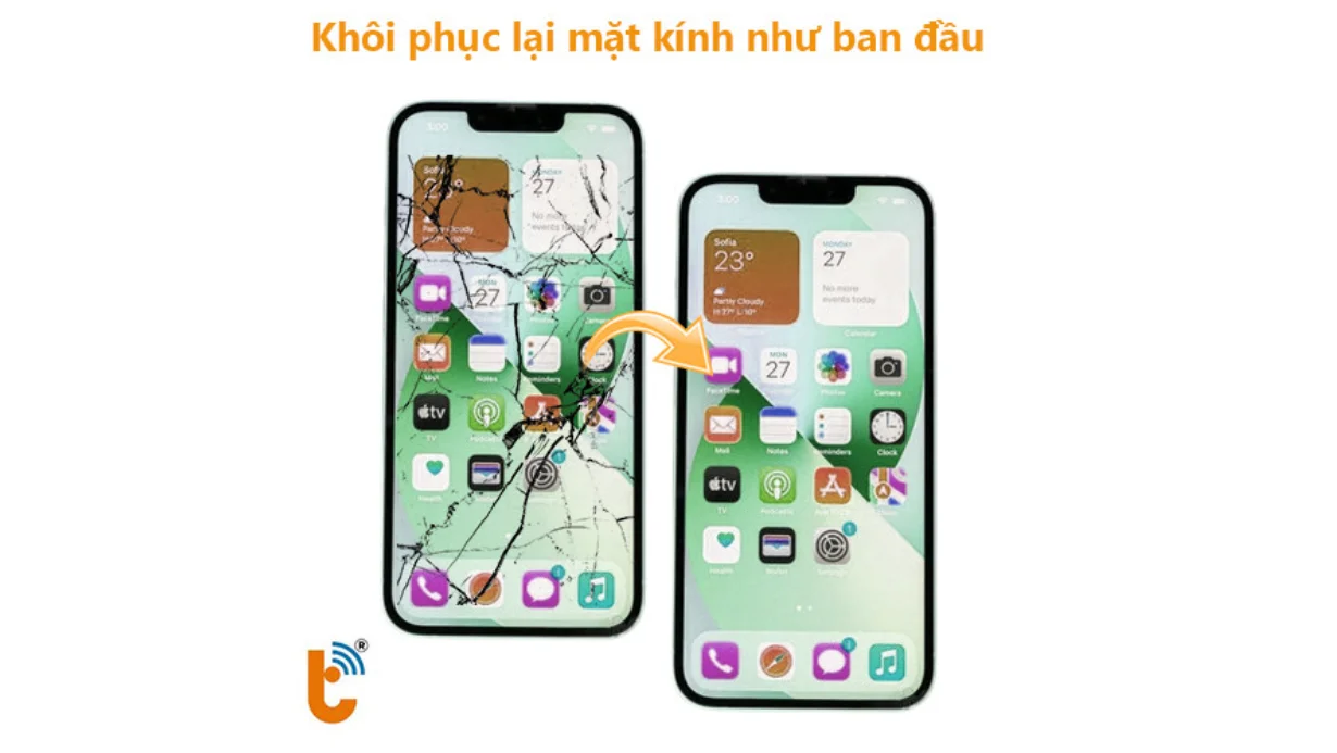 Vai trò của ép kính trên iPhone 12 Pro