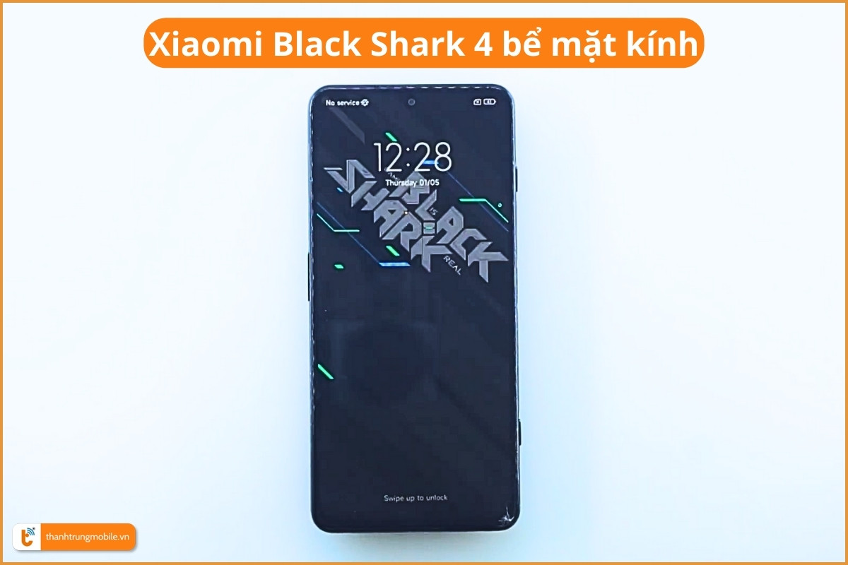 Xiaomi Black Shark 4 bể mặt kính