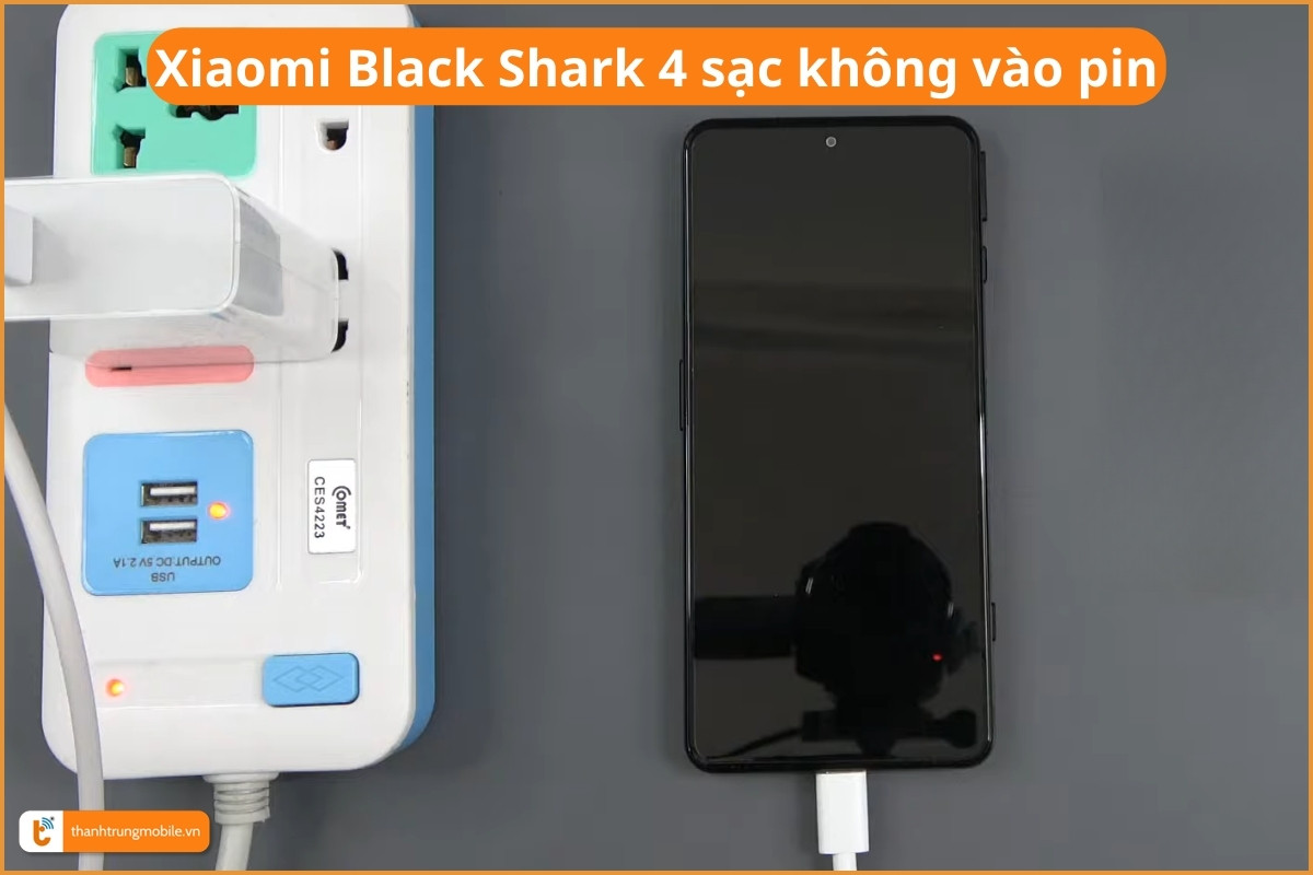 Xiaomi Black Shark 4 sạc không vào pin