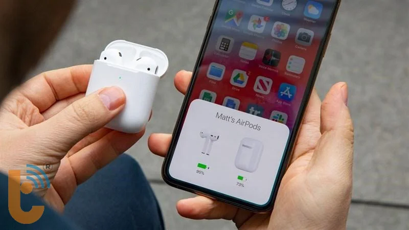 Kiểm tra pin AirPods