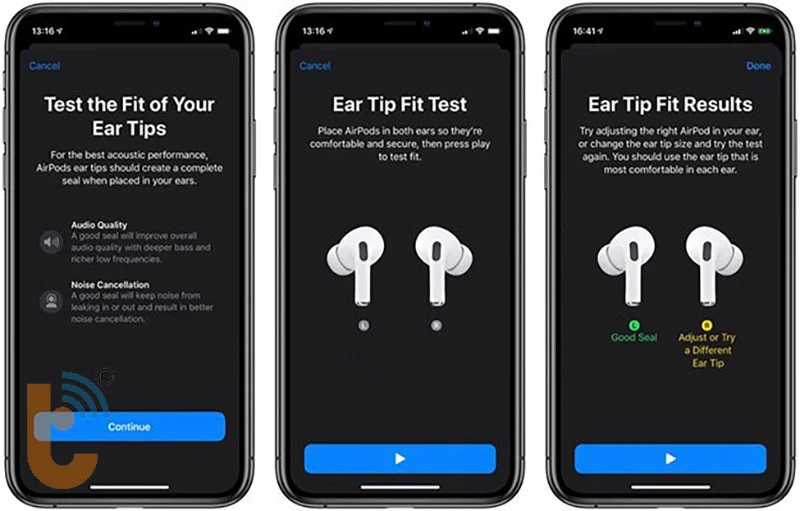 Hướng dẫn chi tiết cách kiểm tra độ khít tai nghe AirPods Pro