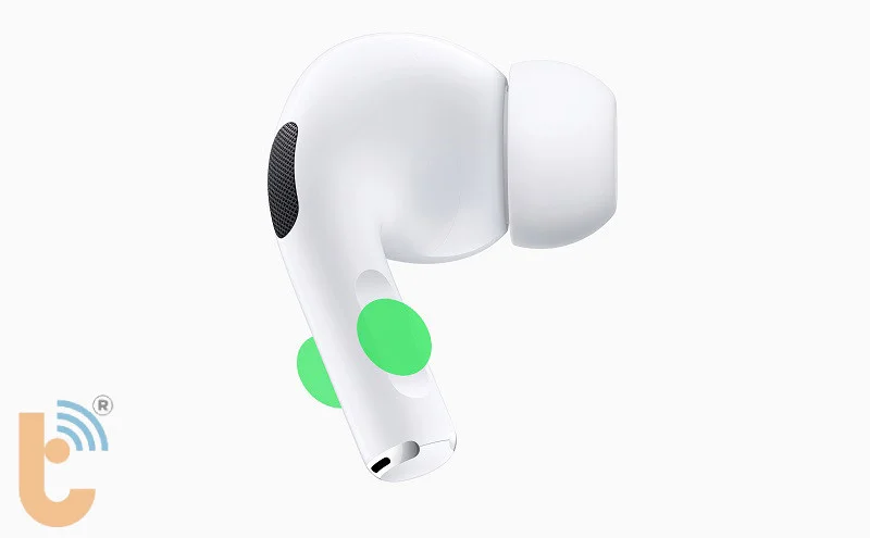 Tăng âm lượng trực tiếp trên AirPods