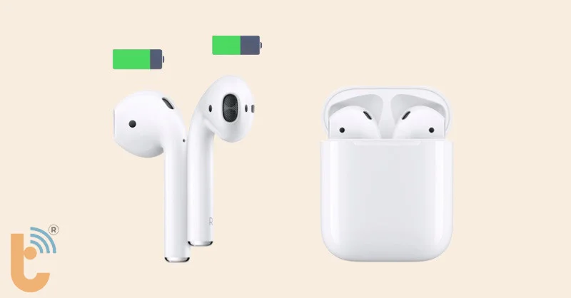 AirPods hết pin nhanh