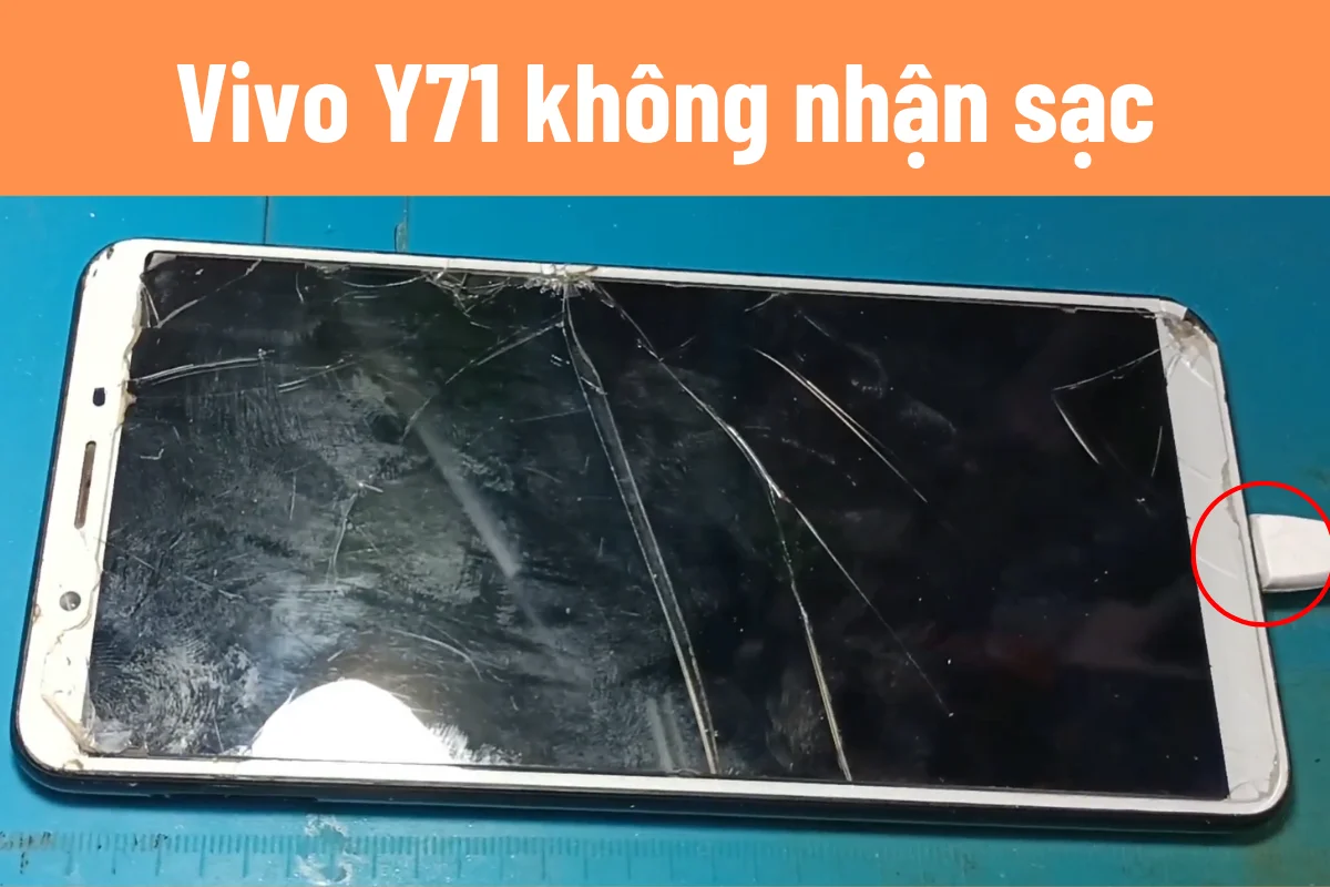 Thay cụm chân sạc Vivo Y71