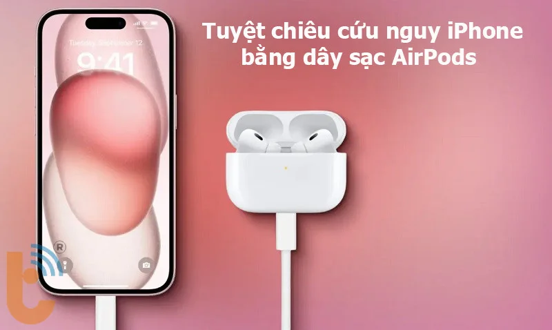 Dây sạc AirPods có sạc được iPhone