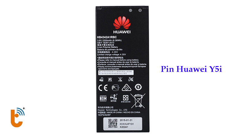 Linh kiện pin Huawei Y5i chính hãng