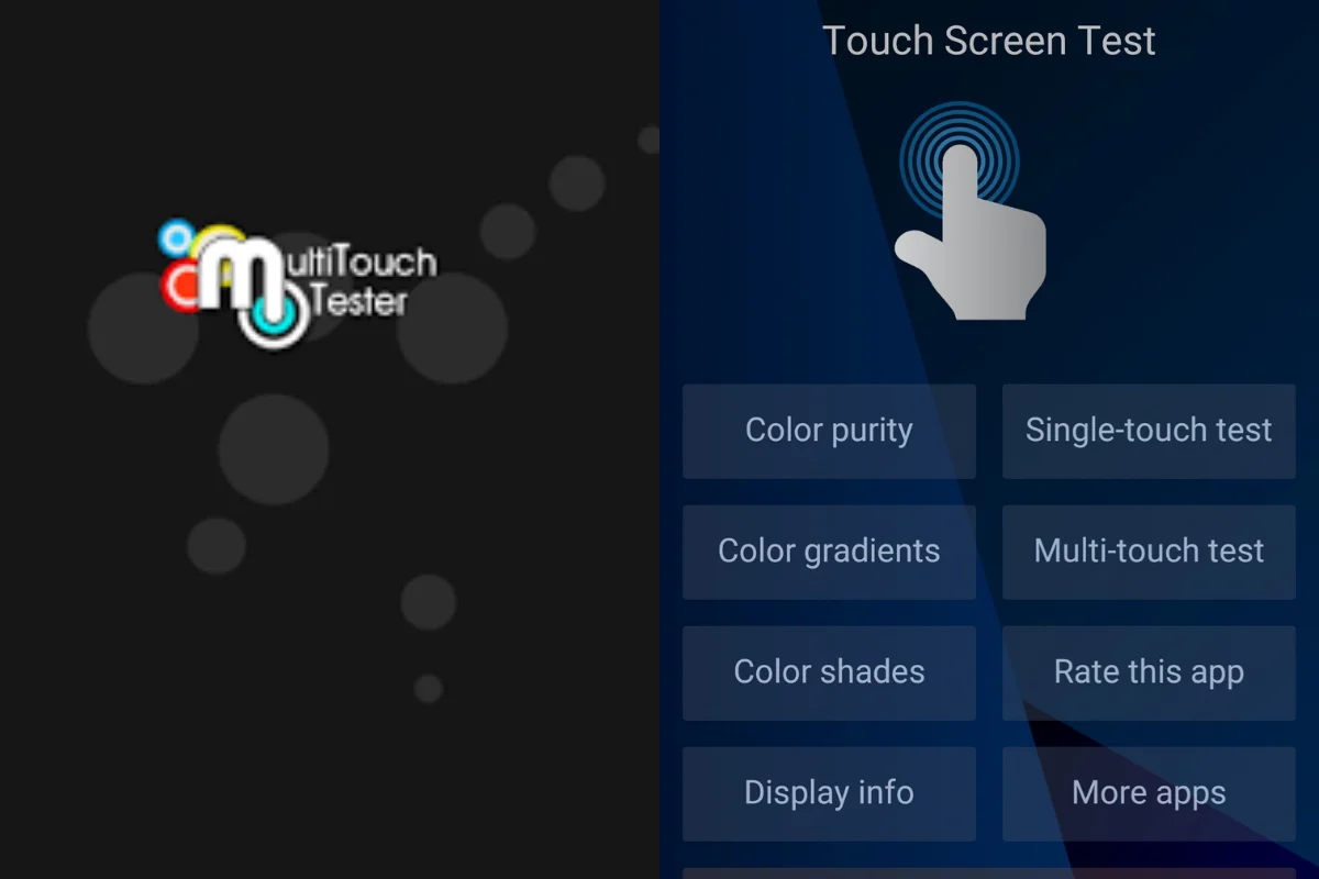 Test màn hình cảm ứng Vivo