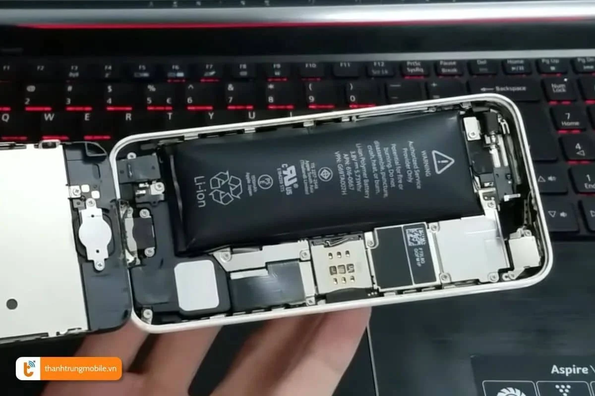 Pin điện thoại Samsung A05 bị phù