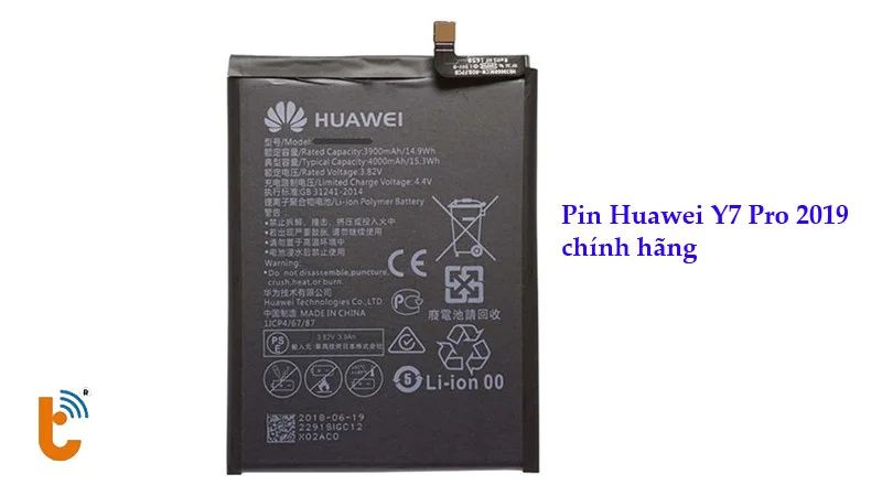 Địa chỉ thay pin Huawei Y7 Pro 2019