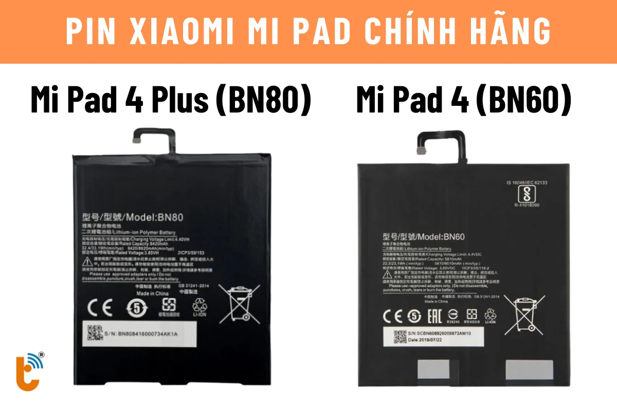 Pin Mi Pad 4 | 4 Plus