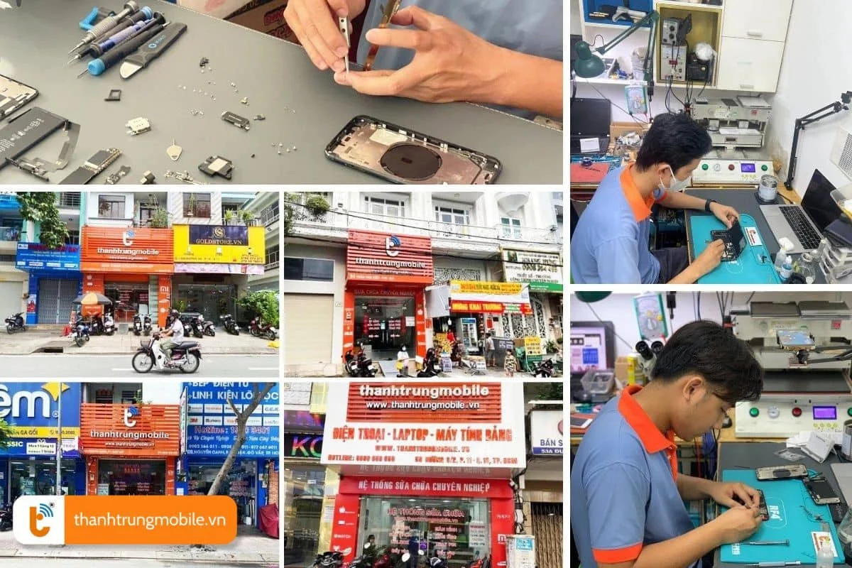 thanh trung mobile - dia chi thay man hinh samsung s8, s8 plus uy tin