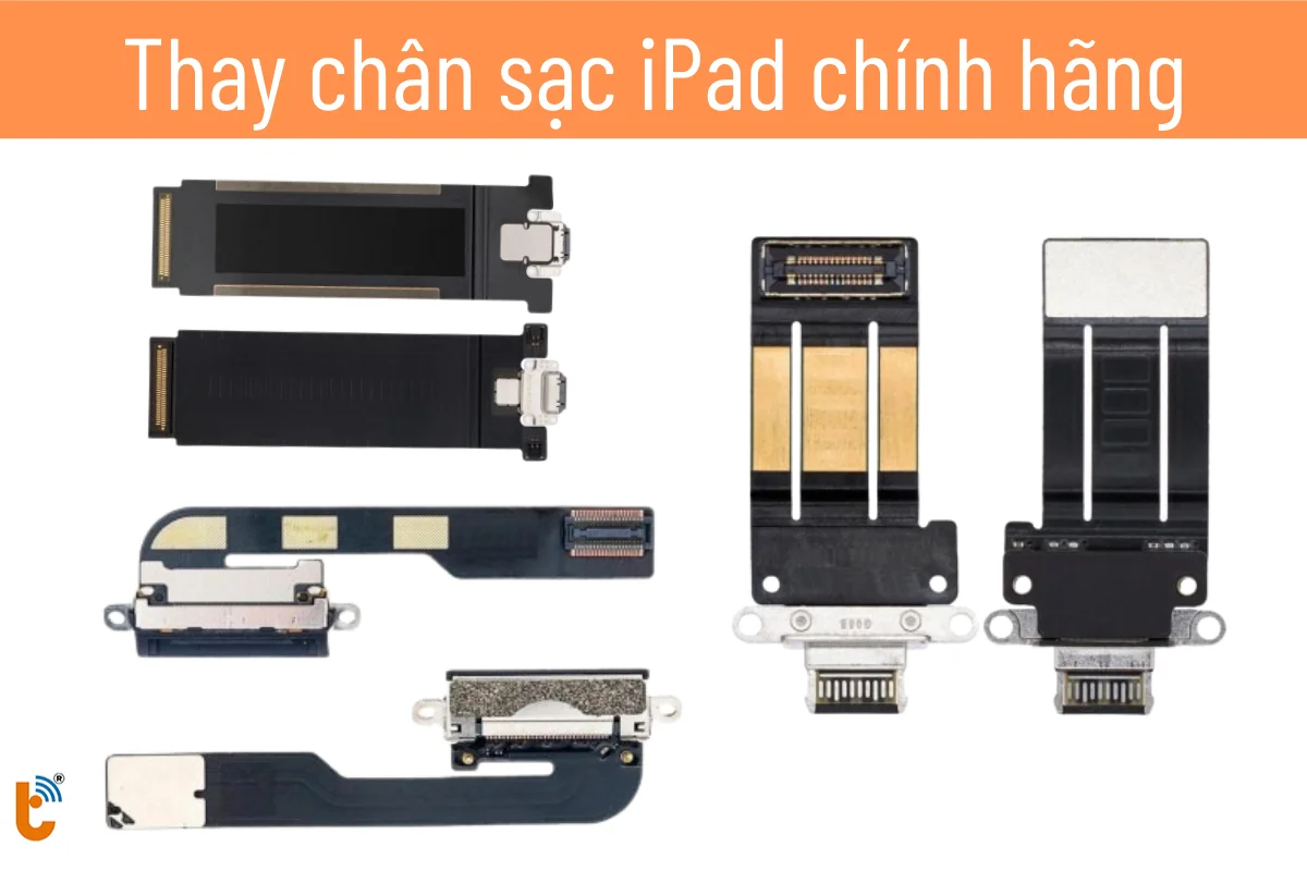 thay chân sạc iPad giá tốt